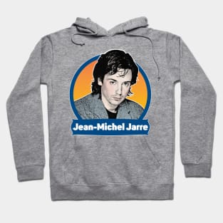 Jean-Michel Jarre / Retro 80s Style Design Hoodie